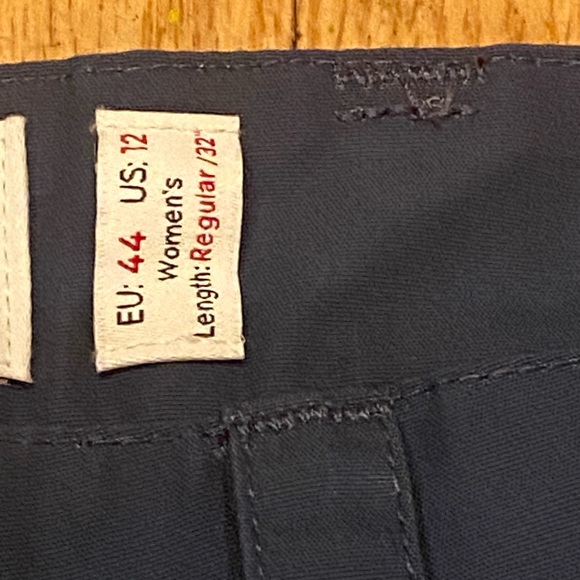 NWT Fjallraven Vidda Pro Trousers G1000 Mountain Blue Sz Women’s 12  Inseam 32 - Picture 6 of 15